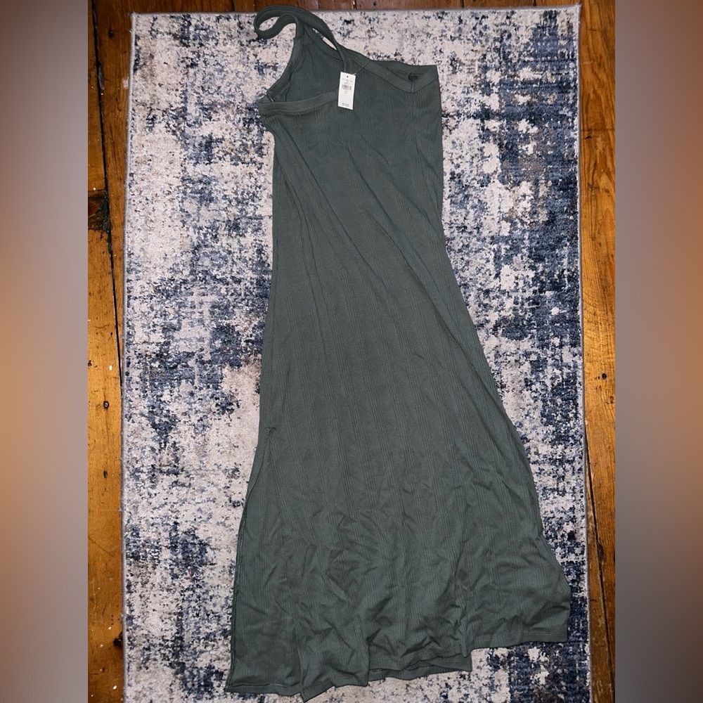 Aerie Maxi One Shoulder Dress